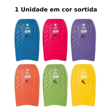 Kit Oculos de Nata��o Prote��o Uv/ Antiemba�ante Azul + Prancha Bodyboard G 87 X 47 Cm