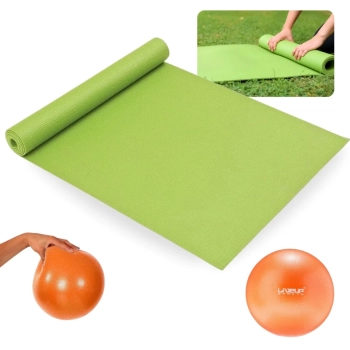 Kit Colchonete 1,73m + Bola Overball 25cm para Pilates e Exerccios Fsicos