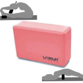 Kit Faixa Elstica Super Band Super Leve + Bloco de Apoio para Yoga / Alongamento