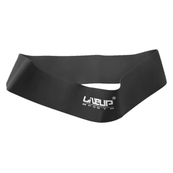Kit Faixas Elsticas Super Band Intensidade Super Forte + Mini Band Extra Forte Exerccios Liveup