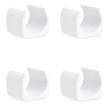 Kit Banqueta Dobrvel em Aluminio Mor + Protetor para o P da Banqueta Quadrado Branco Evita Riscos