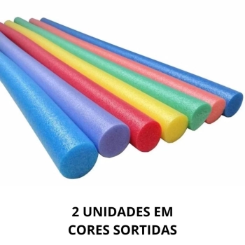 Kit Piscina Infantil 400 Litros Estrutural Mor + Capa e Forro + 2 Macarro Espaguete