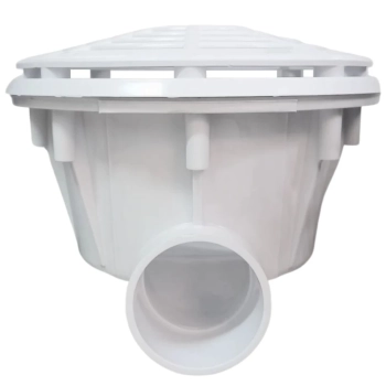 2 Unidades Ralo de Piscina Dreno de Fundo com Reduo 60mm X 50mm
