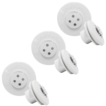 Kit 3 Dispositivos Anti Turbilho para Piscina de Vinil Netuno