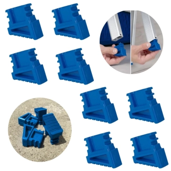 Kit com 8 Protetores para Escada Mor Ponteiras de Reposio Antiderrapante