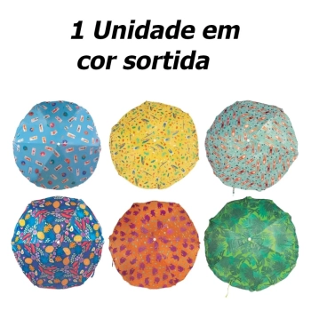 Kit Piscina Infantil 1000 Lts Redonda Inflavel + Capa e Forro + Guarda Sol 1,30m + Mini Bomba