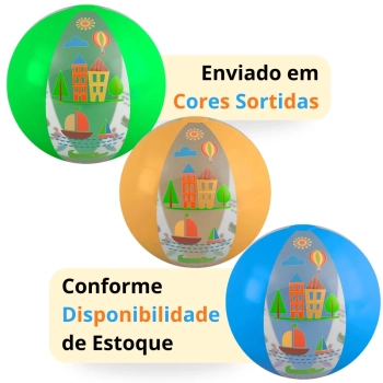 Kit Piscina Infantil 1000 Lts Redonda Inflavel + Capa e Forro + Bola 40cm + Lana gua Bichinhos