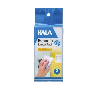 Kit 5 Conjunto (10 Unidades) Esponja Mgica Bucha Limpa Fcil Paredes Tnis Inox