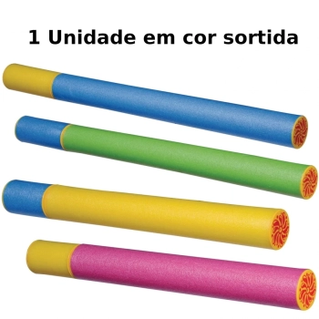 Kit Guarda Sol Neon 1,60m em Aluminio Fps 60 Polister Colorido + 2 Lana gua 60 Cm Coloridos para Piscina e Praia