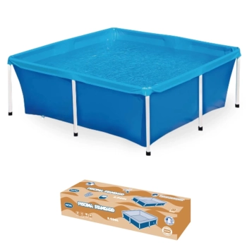 Piscina 2000 Litros Mor em Ao Estruturada Standard