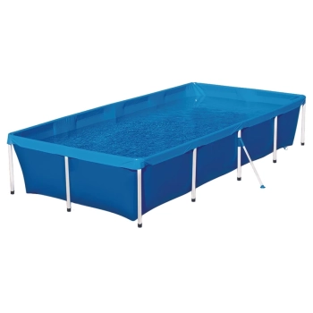 Piscina Mor Retangular Ferro Estruturada Standard 3000 Litros