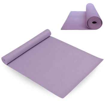 Colchonete Tapete Yoga Pilates em Eva Lilas 1,73 Mts Antiderrapante Ginstica Academia Fitness Exerccios