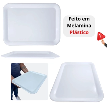 Travessa Bandeja 44 Cm para Buffet Sushi Expositor Vitrine Padaria Confeitaria Doceira Petisqueira