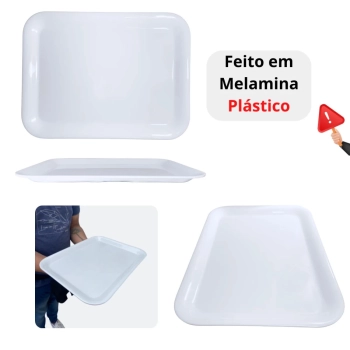 Travessa Bandeja 38 Cm para Buffet Sushi Expositor Vitrine Padaria Confeitaria Doceira Petisqueira