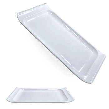 Travessa Bandeja 30 Cm Retangular para Buffet Sushi Finger Food Petisqueira Doceira Expositor