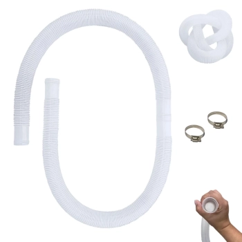 Mangueira para Reposi��o Filtro de Piscina 1,45 M 32 Mm (1 Und) + 2 Abra�adeiras