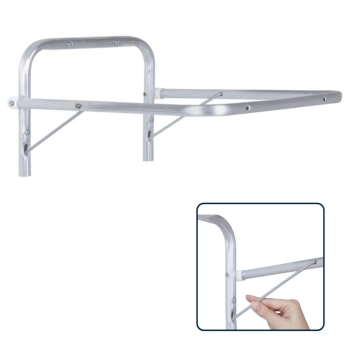 Suporte de Parede para Pendurar At 7 Cadeiras de Praia Ou Acessrios em Alumnio