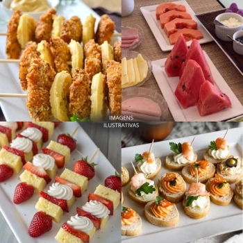 Kit 5 Travessas 30 Cm Retangulares para Buffet Sushi Restaurante em Melamina / Plstico