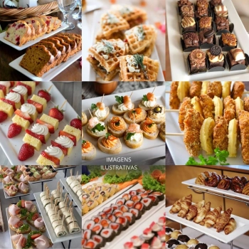 Kit 3 Travessas Retangulares 25 Cm, 30 Cm e 40 Cm (und) para Buffet Sushi Restaurante em Melamina