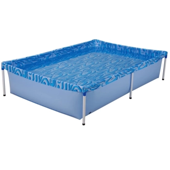 Piscina Infantil Mor Retangular em Ao 1000 Litros