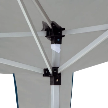 Gazebo Articulado X-flex Azul Mor Tenda Praia 3x3 Barraca Praia Sanfonada