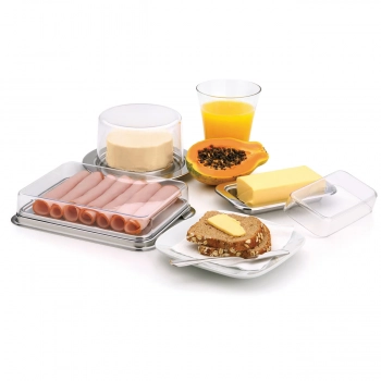 Kit Matinal Breakfast Linha Vision 4 Peas Porta Frios
