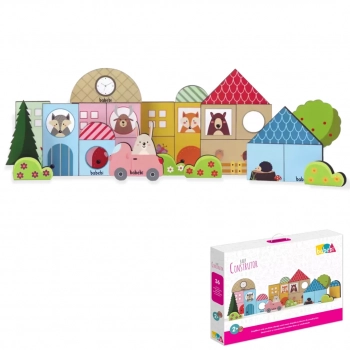 Brinquedo Educativo Baby Construtor + Torre de Encaixe Cores e Formas