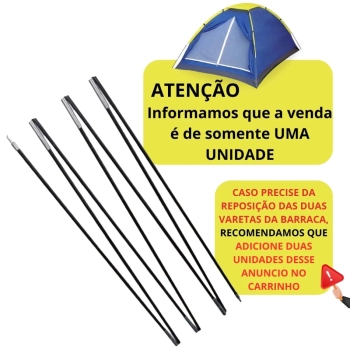 Vareta de Reposi��o para Barraca Iglu 2 Pessoas 1 Unidade
