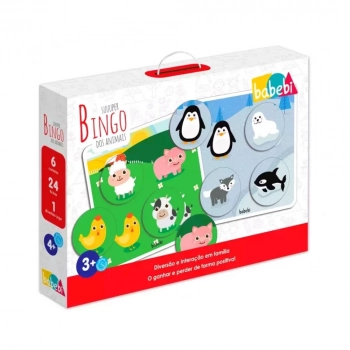 Kit Brinquedo Educativo Mosaico Tartaruga + Bingo Dos Animais