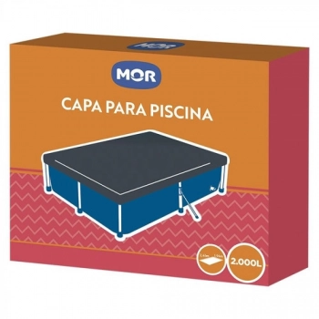 Kit Capa + Forro para Piscina Retangular 2000 Litros Mor