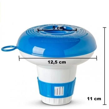 Mini Clorador Flutuador para Piscinas para Pastilhas de Cloro