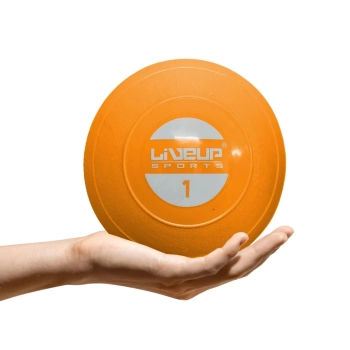 Mini Bola de Peso para Exerccios 1kg Liveup