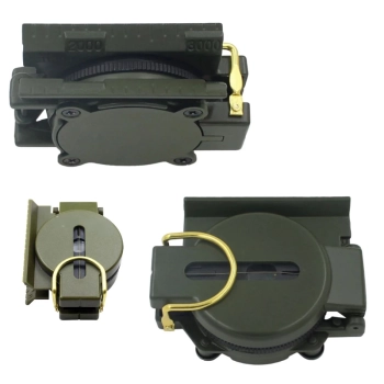 Bssola de Alumnio Modelo Militar com Indicador Fluorescente Guepardo