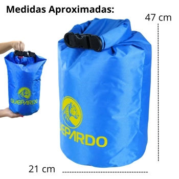 Saco Estanque Keep Dry 10 Litros  Prova Dgua Guepardo para Pesca Camping Trilha Nataao