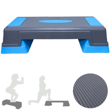 Step Regulvel Exercitador 63 Cm Aerbico com 3 Alturas Ginstica Crossfit Academia Exerccios