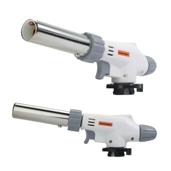 Ma�arico Flame Gun com Igni��o Autom�tica Guepardo + Refil de G�s Nautika