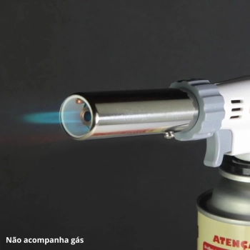 Ma�arico Flame Gun com Igni��o Autom�tica Temperatura de 800 �c � 1300 �c Guepardo