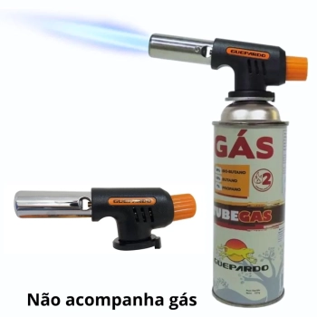 Ma�arico Flame Gun com Igni��o Autom�tica Temperatura de 800 �c � 1300 �c Guepardo