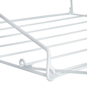 Varal de Porta Dobravel Portatil em Ao Slim Mor para Apartamento / Sem Furo