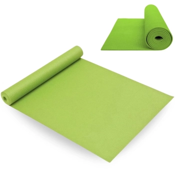 Colchonete Tapete Yoga Pilates em Eva Verde 1,73 Mts Antiderrapante Ginstica Academia Fitness Exerccios