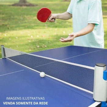 Rede Retratil para Tenis de Mesa Ping Pong com At 1,60m Ajustvel Bel