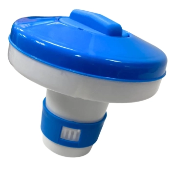 Mini Clorador Flutuador para Pastilhas de Limpeza e Manuteno Piscinas Netuno
