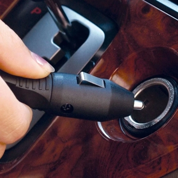 Bomba de Ar Eltrica Inflador para Colcho e Inflveis 12v Veicular Desinflador ( Adaptador Incluso )