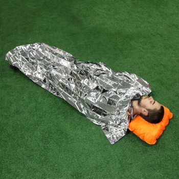 Saco de Dormir Aluminizado para Emergncia Nutika