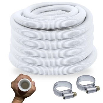 Kit Aspirador Esfera para Piscinas + Mangueira 32mm 10m+ Filtro 110v 3600l/H+ Clorador Flutuante+ Cloro