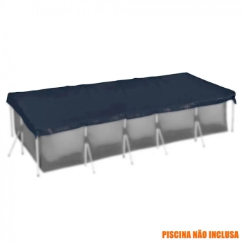 Kit Capa + Forro para Piscina Retangular 10.000 Litros Premium Mor