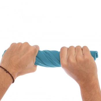 Pano Microfibra Toalha Esportiva com Alta Absoro Azul