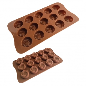Kit Panelinha de Confeiteiro + 4 Formas de Silicone para Chocolate