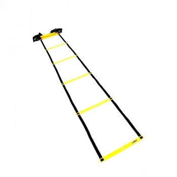 Kit Escada de Agilidade 4m + 20 Cones Chinesinhos + Paraquedas