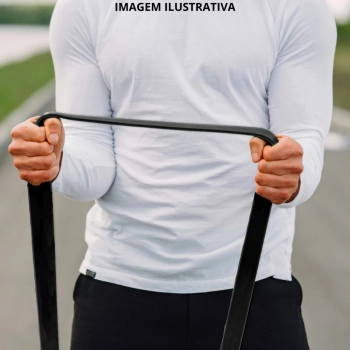 Faixa Elstica Super Band 6,4 Cm Extensor de Intensidade Super Forte Preta Liveup Exerccios